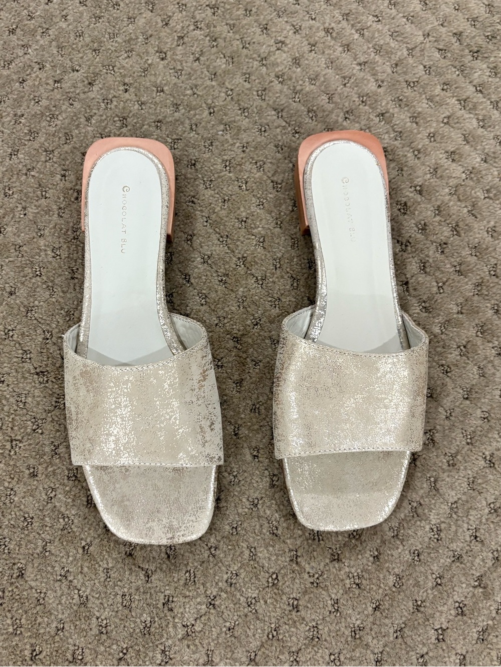 NWOT Chocolat Blu Barrett Slide Sandals